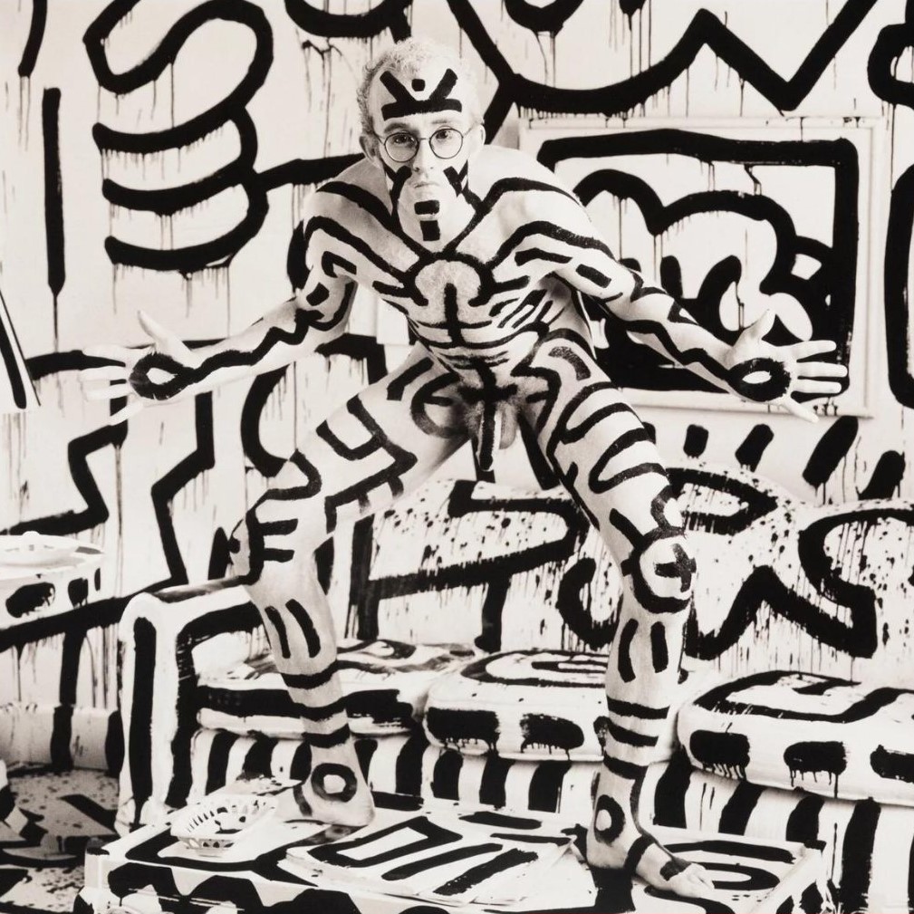 Keith Haring, photo d'Annie Leibivitz