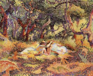 La forêt par Henri-Edmond Cross
