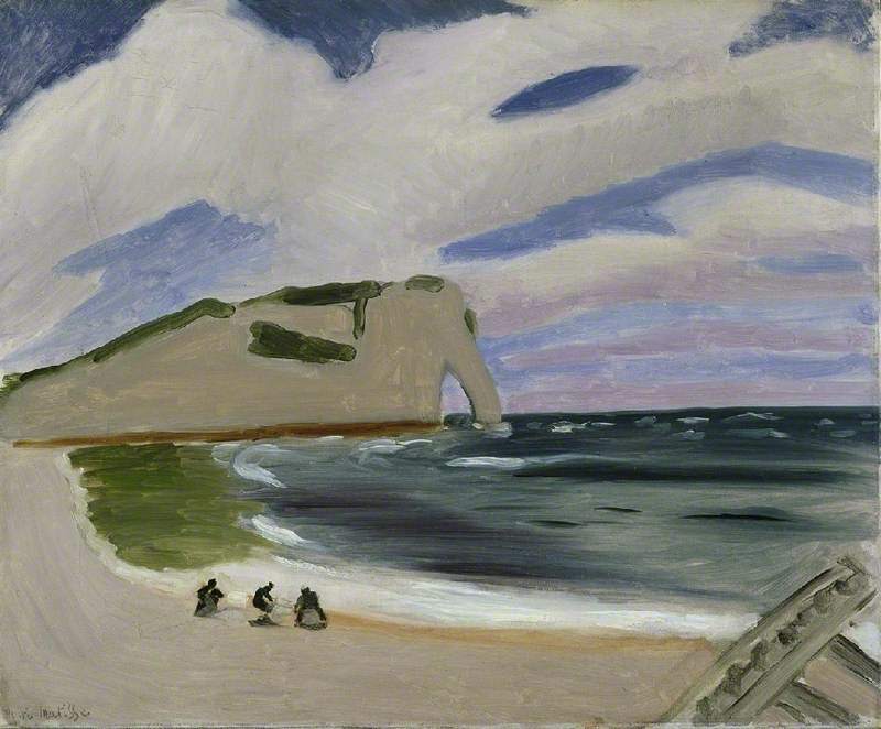 Femmes à la plage, Etretat par Henri Matisse