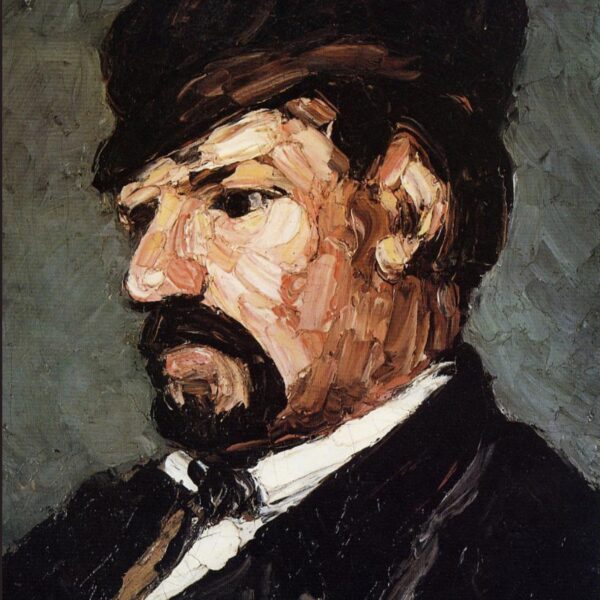 Portrait de l'oncle Dominique par Paul Cézanne