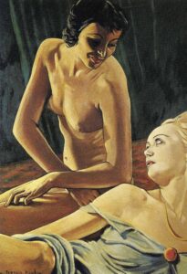 La brune et la blonde de Francis Picabia