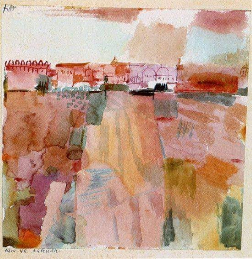 Kairouan par Paul Klee