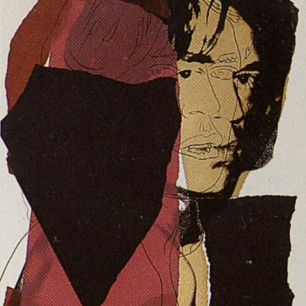 Mick Jagger par Andy Warhol