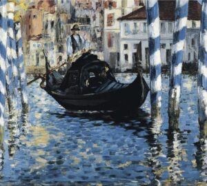 Venise, le Grand Canal par Edouard Manet