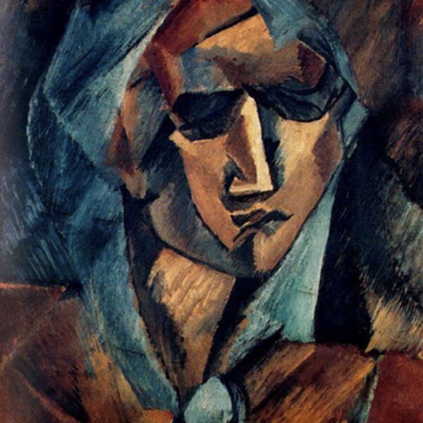 Tête de femme par Georges Braque
