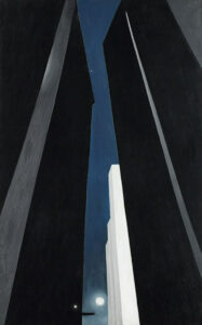 Ville la nuit de Georgia O'Keeffe