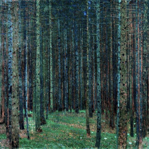 Gustav Klimt - Tannenwald I (1901)
