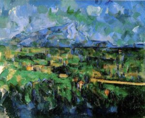 La Montagne Sainte-Victoire vue des Lauves par Paul Cézanne