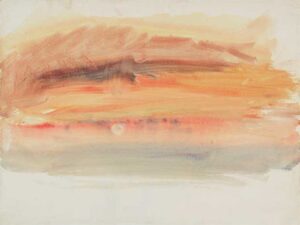 Coucher de soleil par William Turner
