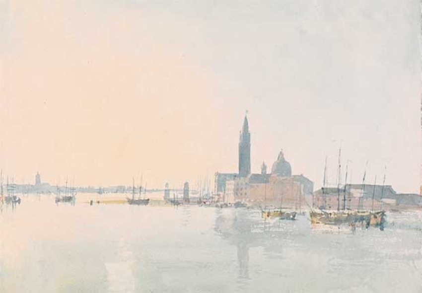 Venise, San Giorgio Maggiore, tôt le matin par William Turner