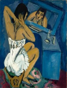 Femme à la toilette par Ernst Ludwig Kirchner