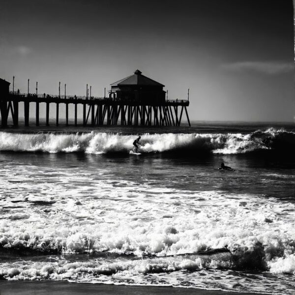 Huntington Beach, Californie, photo de Heike Bohnstengel