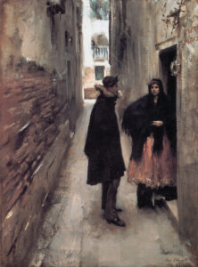Rue dans Venise par John Singer Sargent