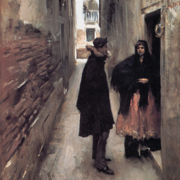 Rue dans Venise par John Singer Sargent