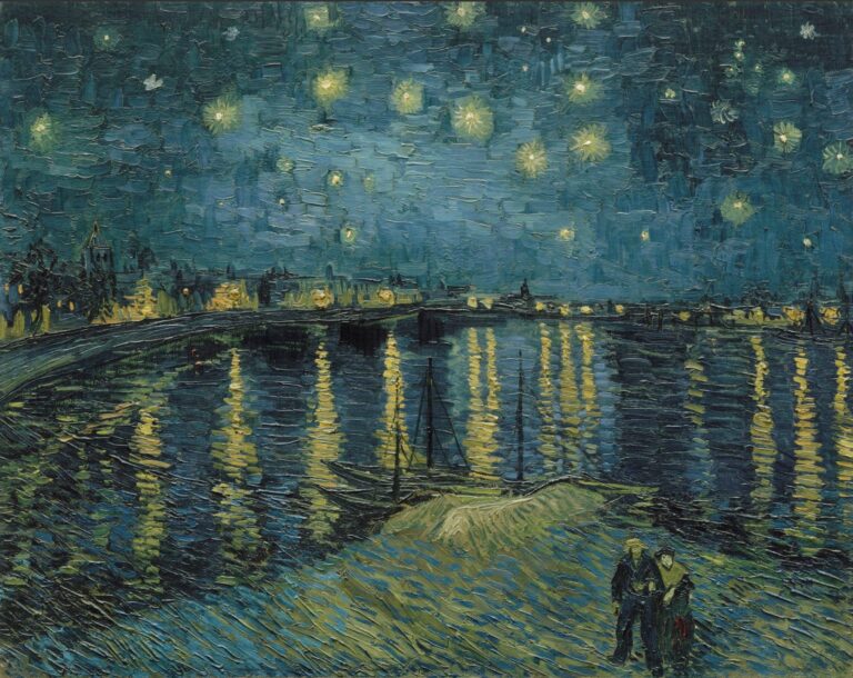 La nuit étoilée par Van Gogh
