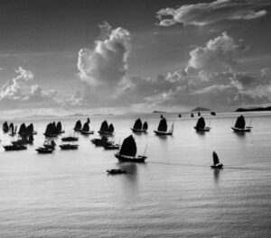 Port de Kowloon, Hong Kong, photo de Werner Bischof