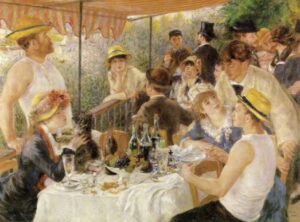 Le déjeuner des Canotiers par Renoir