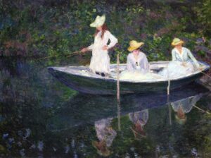 En norvégienne de Claude Monet
