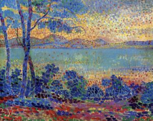 Paysage provençal par Henri-Edmond Cross