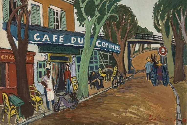 Café du Commerce par Hermann Geiseler