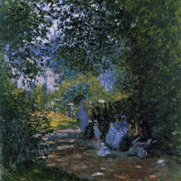 Parc Monceau par Monet