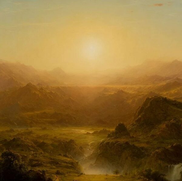 Les Andes d'Équateur par Frederic Edwin Church