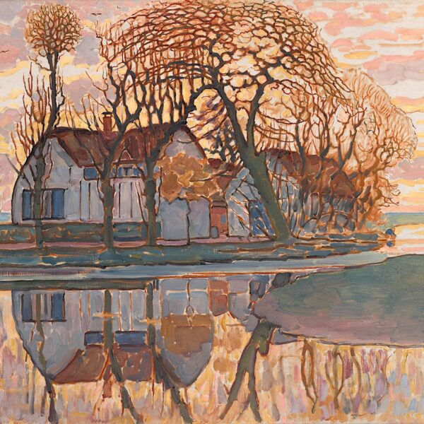 La ferme près de Duivendrecht par Mondrian