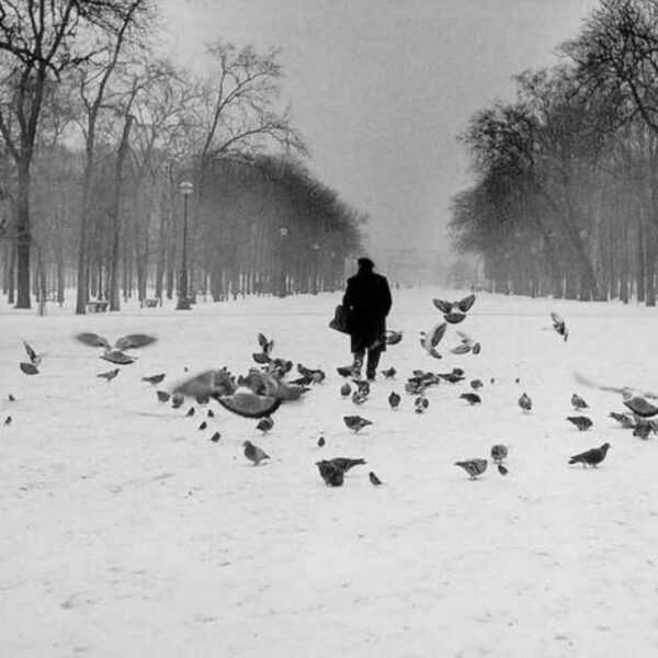 Paris, les Tuileries, photo de Robert Doisneau