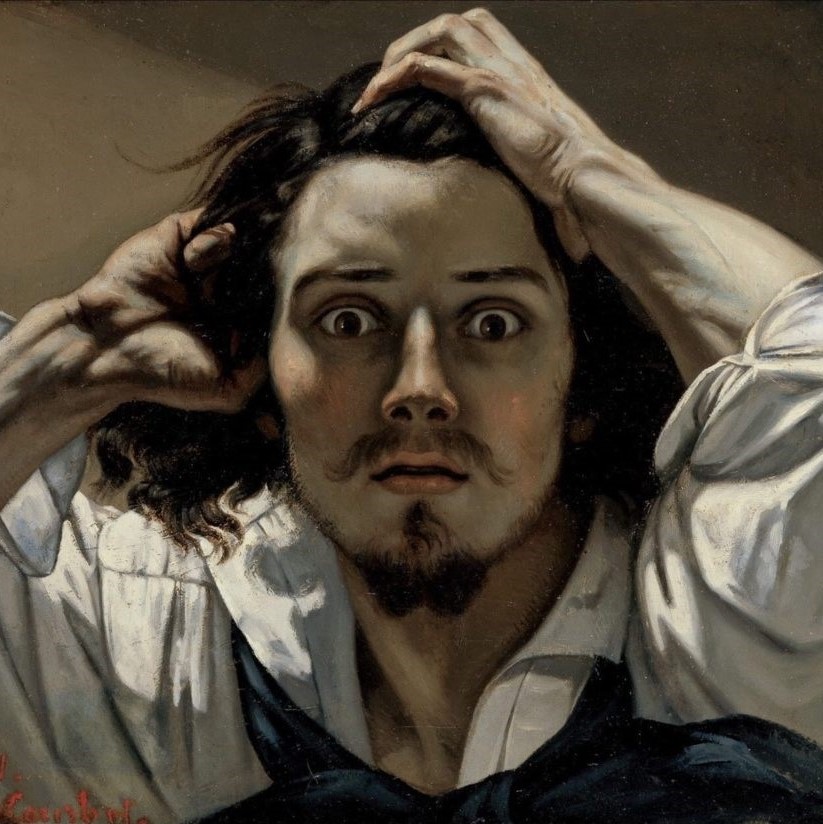 Le desespéré de Gustave Courbet