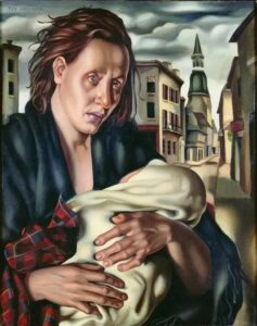 L'évasion ou Quelque part en Europe par Tamara de Lempicka