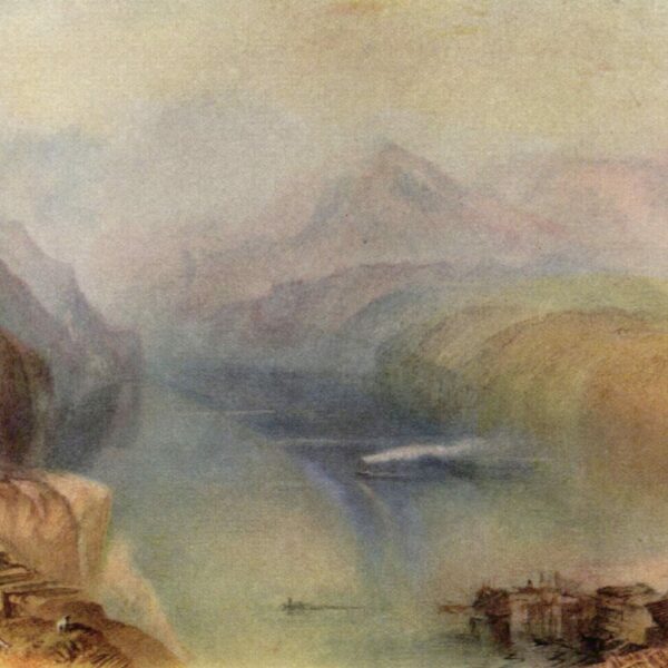 Lac des Quatre-Cantons par William Turner