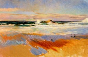 Plage de Biarritz par Sorolla