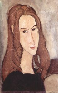 Portrait de Jeanne Hébuterne par Modigliani