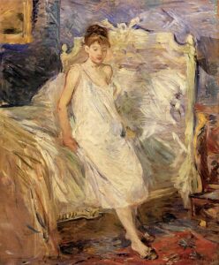 Le lever par Berthe Morisot