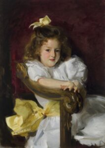 Portrait de Charlotte Cram par John Singer Sargent