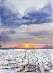 Tableau d'Anselm Kiefer
