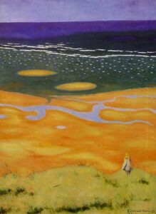 La marée montante près de Houlgate par Félix Vallotton