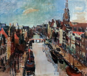 Amsterdam Kloveniersburgwal II d'Oskar Kokoschka