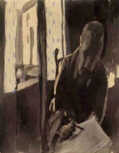 Le Dessinateur à la fenêtre de Paul Klee