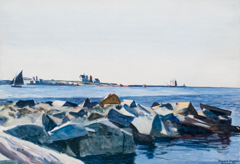 Port de Gloucester par Hopper