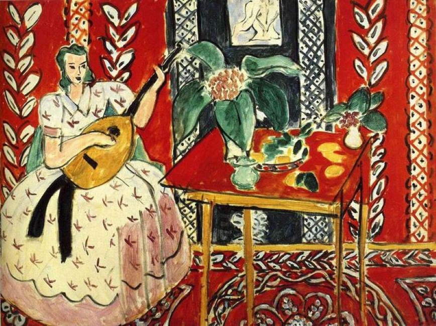 Le luth par Matisse