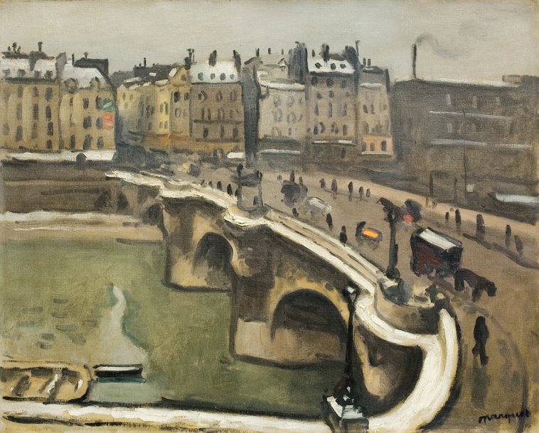 Le pont Neuf, Paris par Albert Marquet