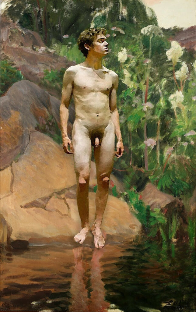 Nu masculin d'Anders Zorn