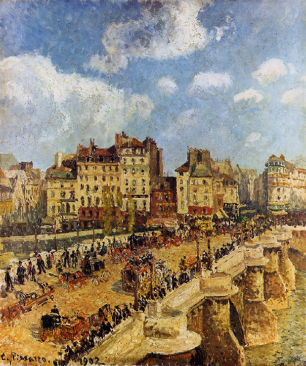 Le pont Neuf de Pissarro
