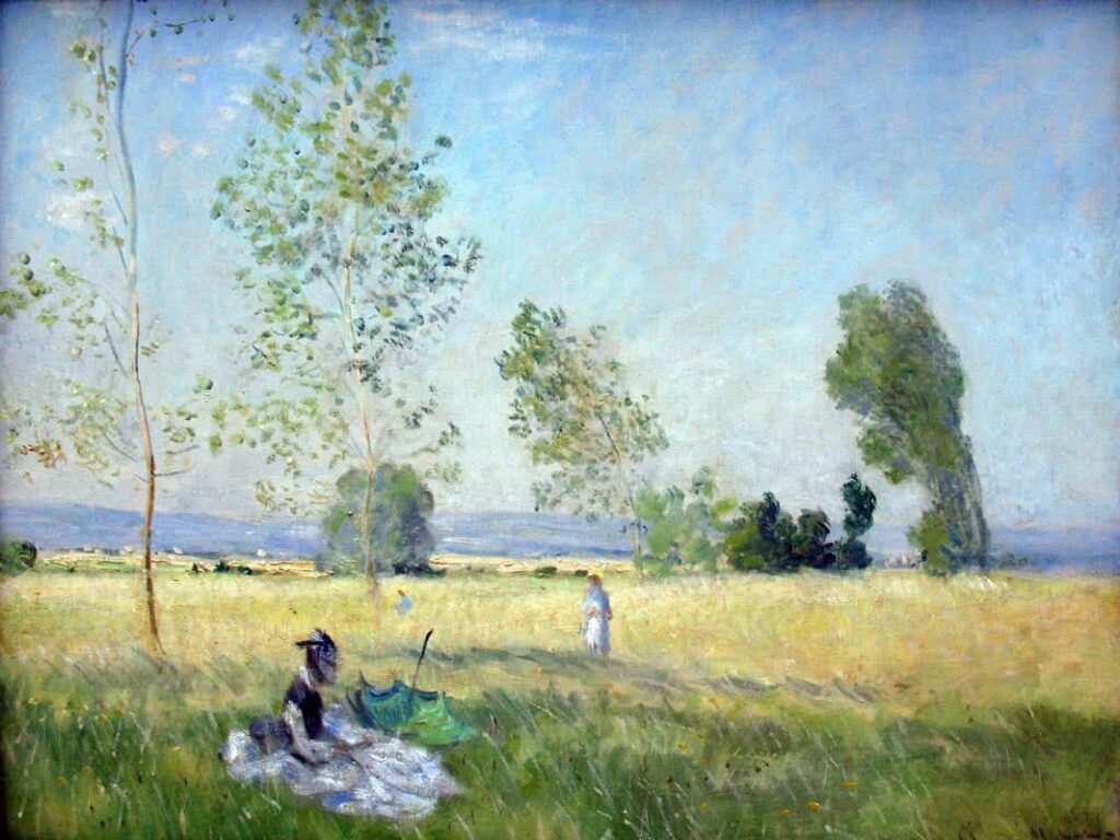 L'été par Claude Monet
