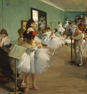 La classe de danse d'Edgar Degas