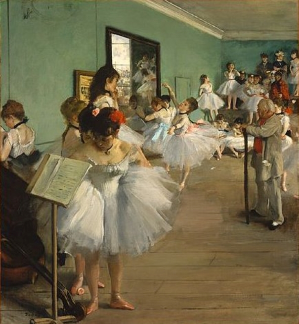 La classe de danse d'Edgar Degas