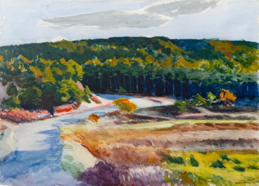 Longnook Valley par Edward Hopper