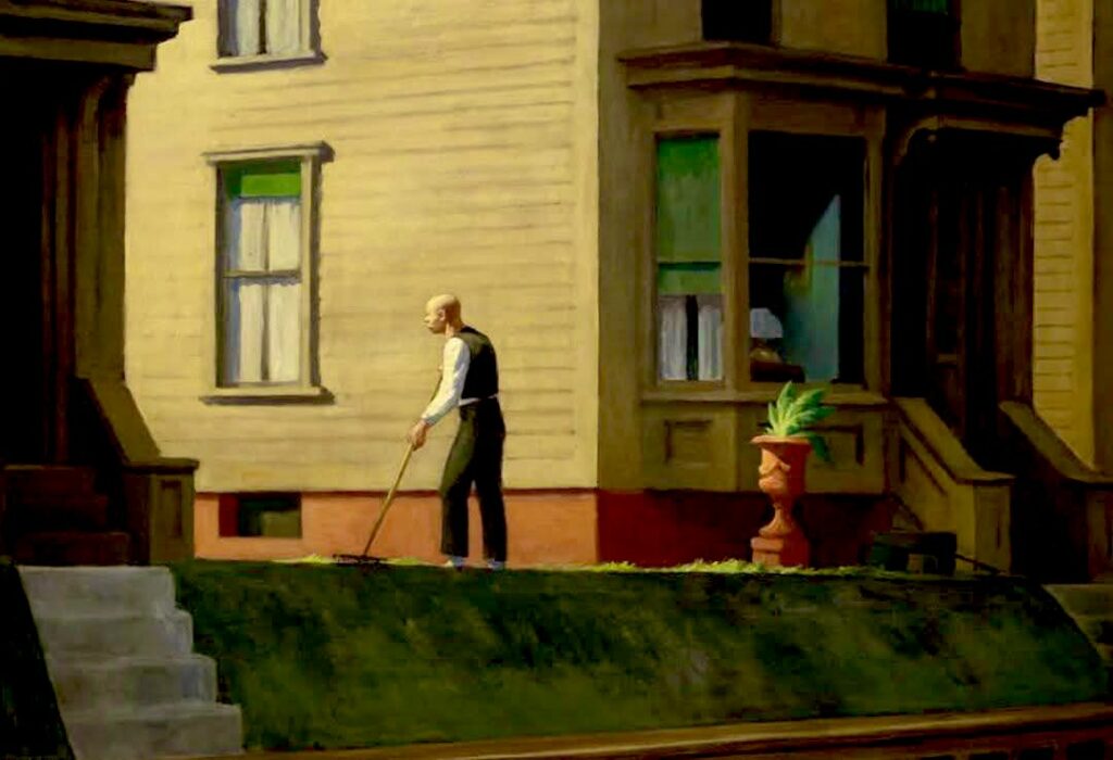 Ville charbonnière de Pennsylvanie par Hopper