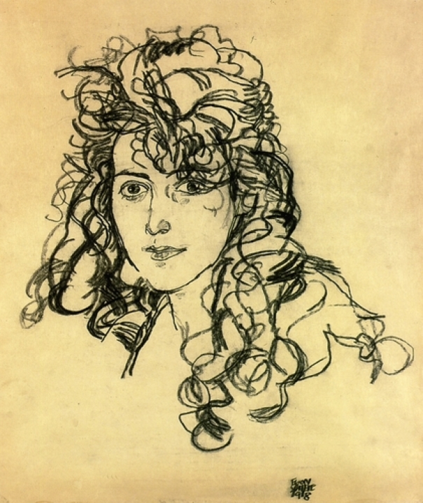 Madame Sohn, portrait par Egon Schiele